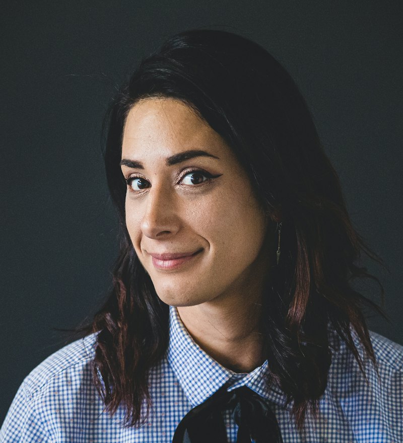 Portrait photo for illustration — Maria Santos, French Instructor